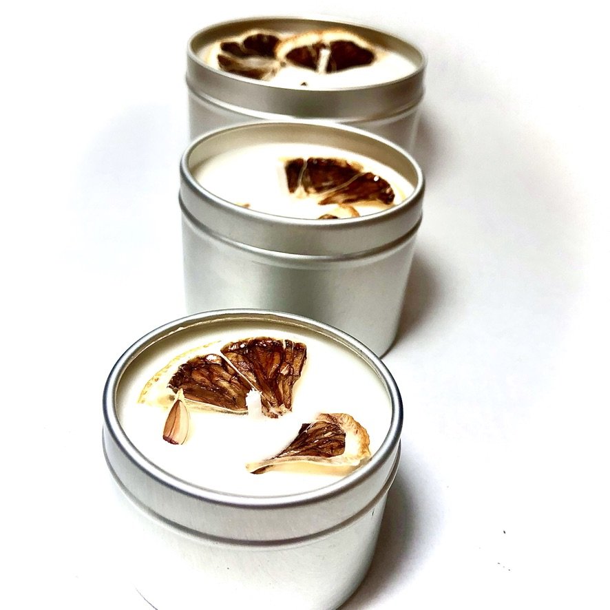 Lemon & Pound Cake Artisanal Soy Candle