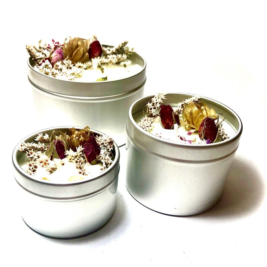 Powdered Rose´ Artisanal Soy Candle