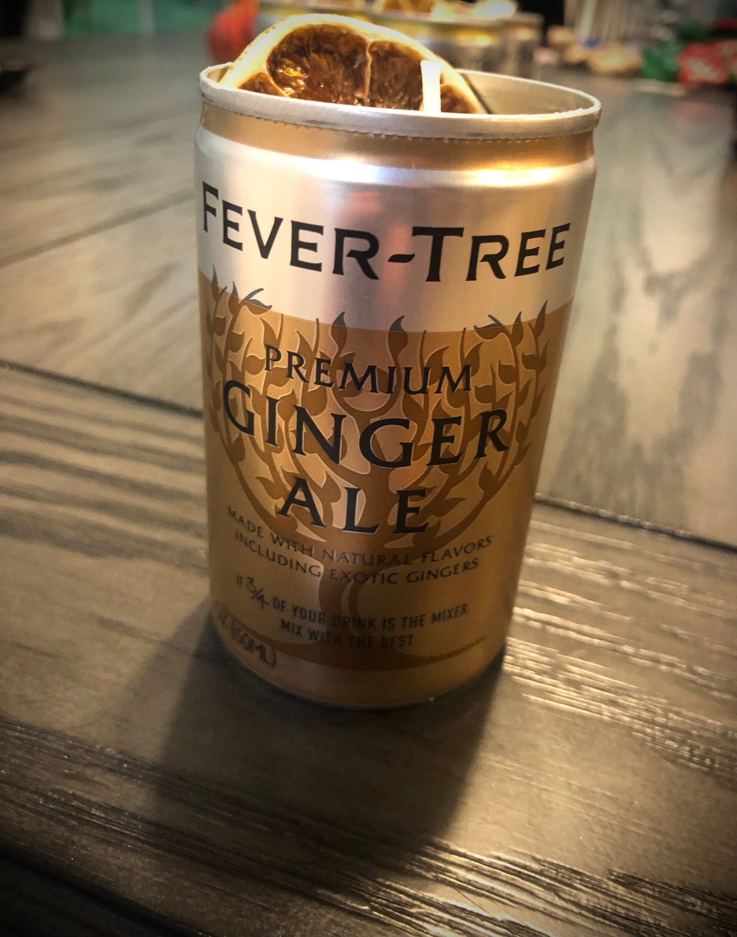 "Gin and Tonic"
cocktail inspired soy candles