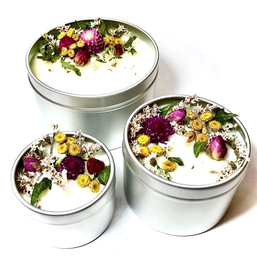 "Wildflowers" Artisanal Soy Candle