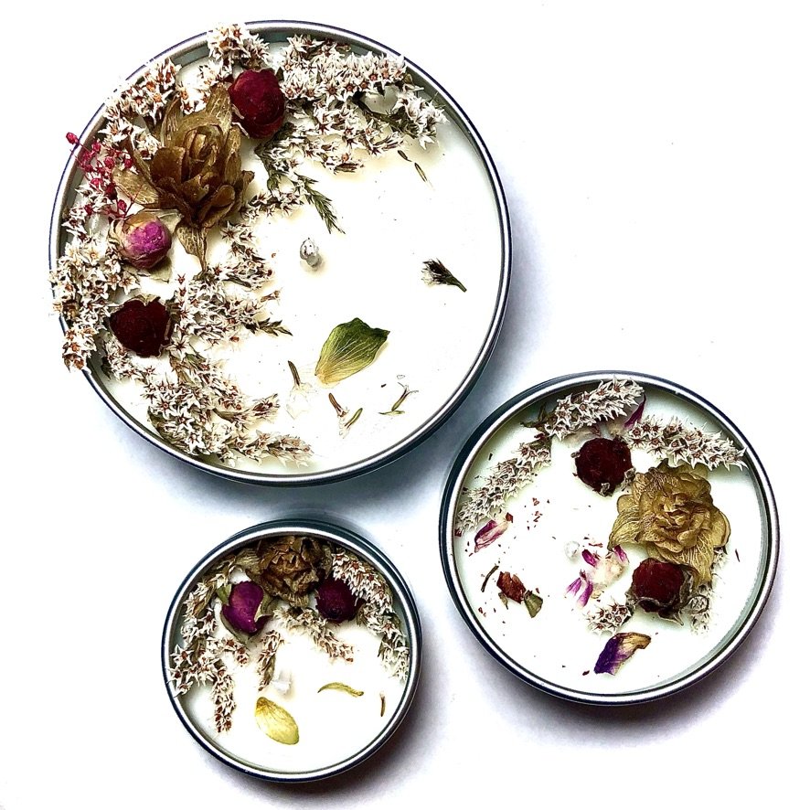 Powdered Rose´ Artisanal Soy Candle