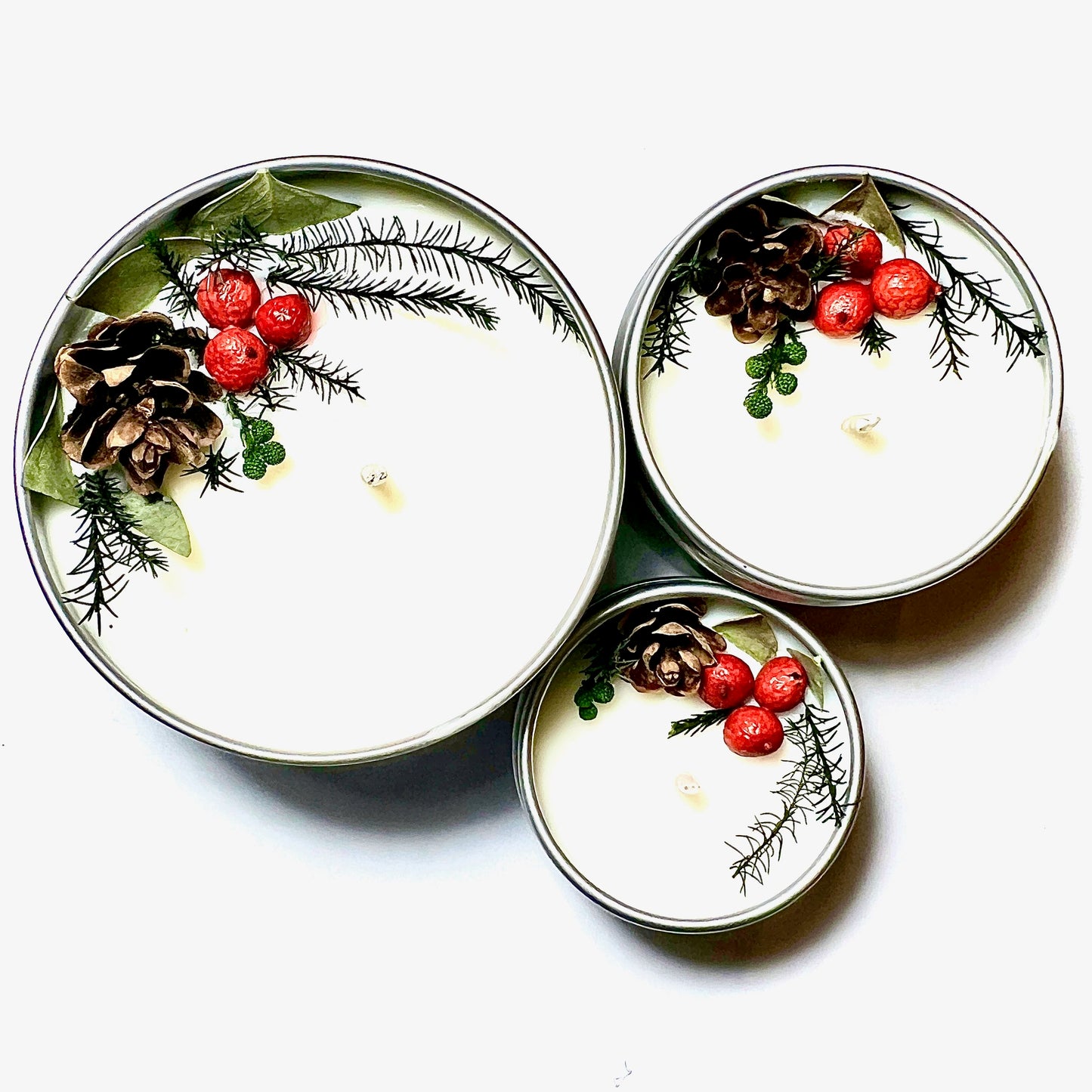 Winter Walk: Artisanal Winter Holiday Blend Soy Candle