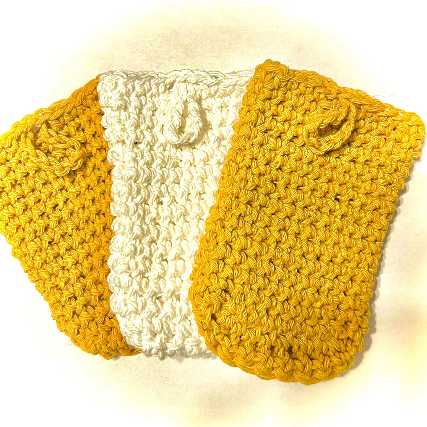 Hand Crocheted Cotton Soap Sock