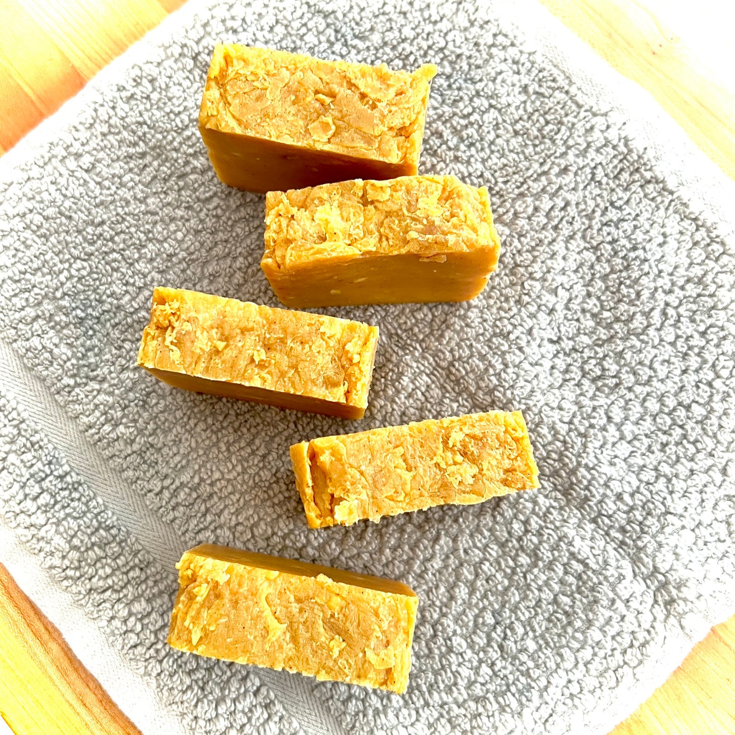 Carrot & Lemongrass Soap with Turmeric