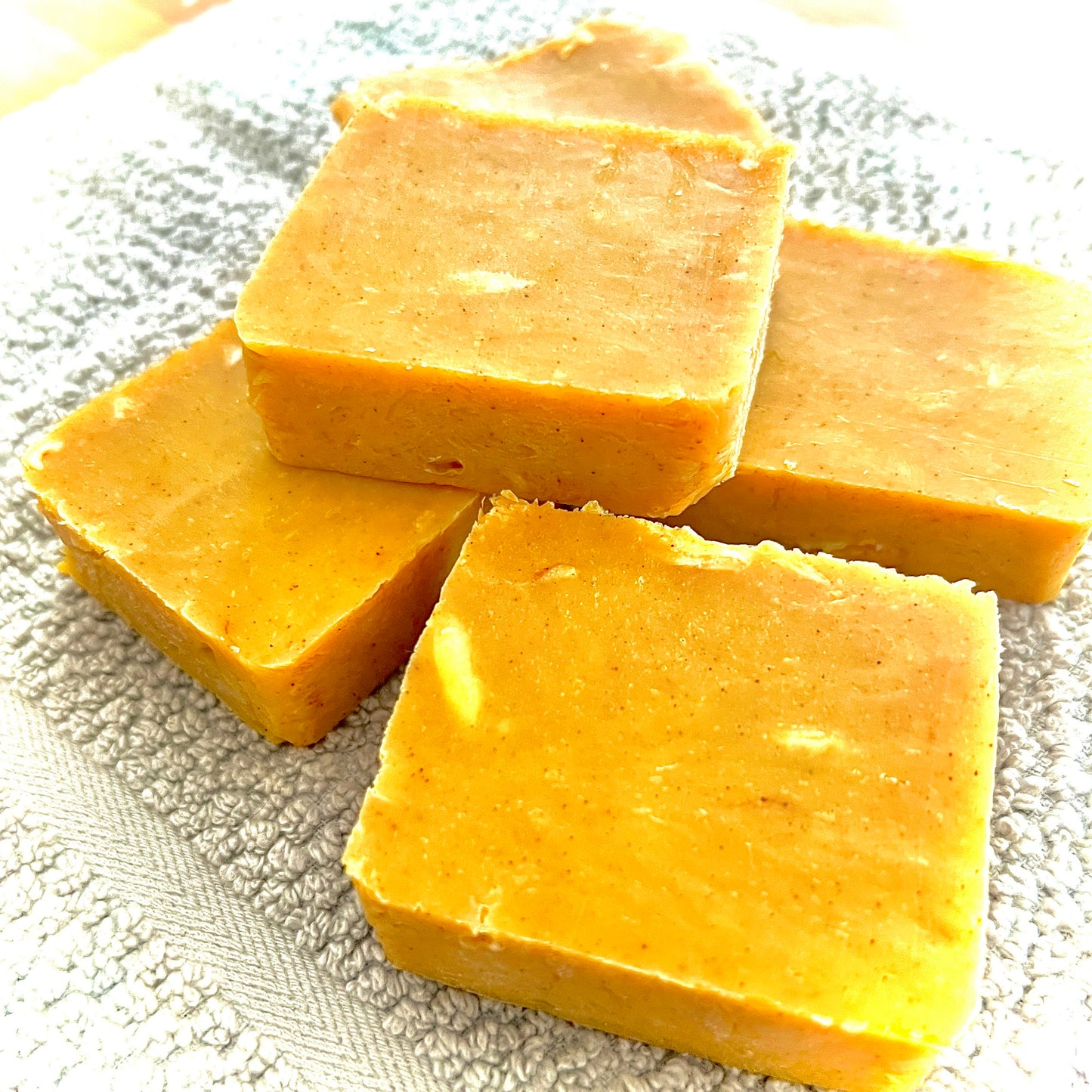 Carrot & Lemongrass Soap with Turmeric