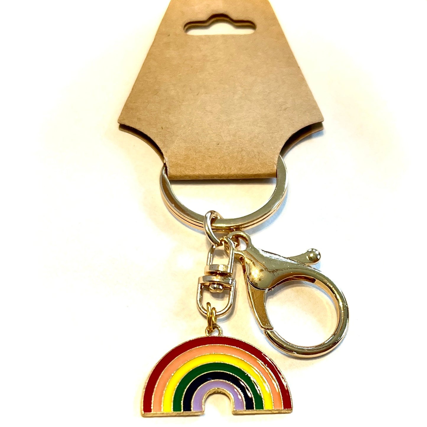 Happy Little Rainbow Keychain