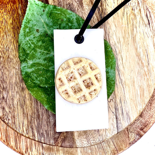 "Sunday Brunch" Maple Cinnamon Waffle Scented Wax Sachet